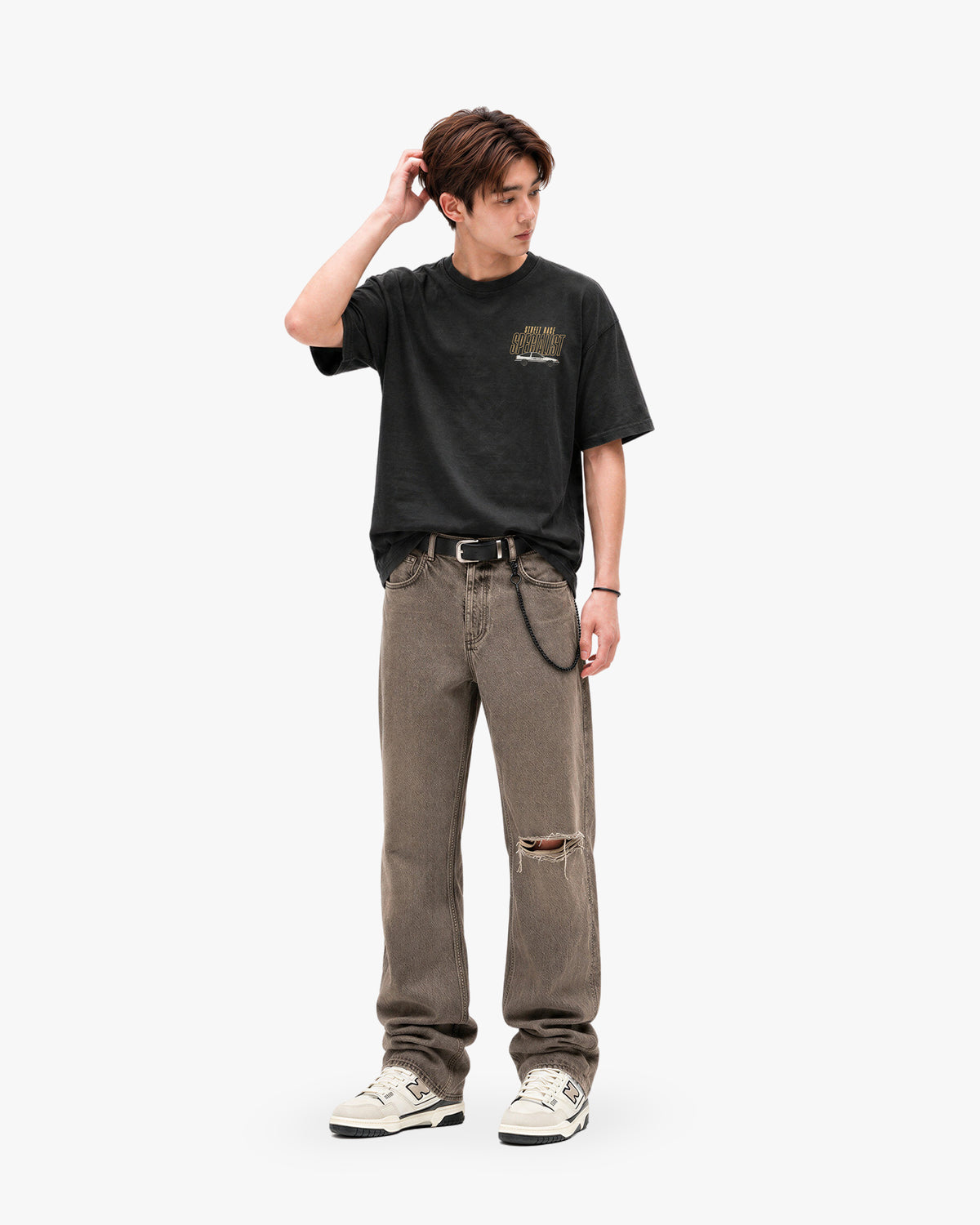 Space Boy Heavyweight Washed T-Shirt