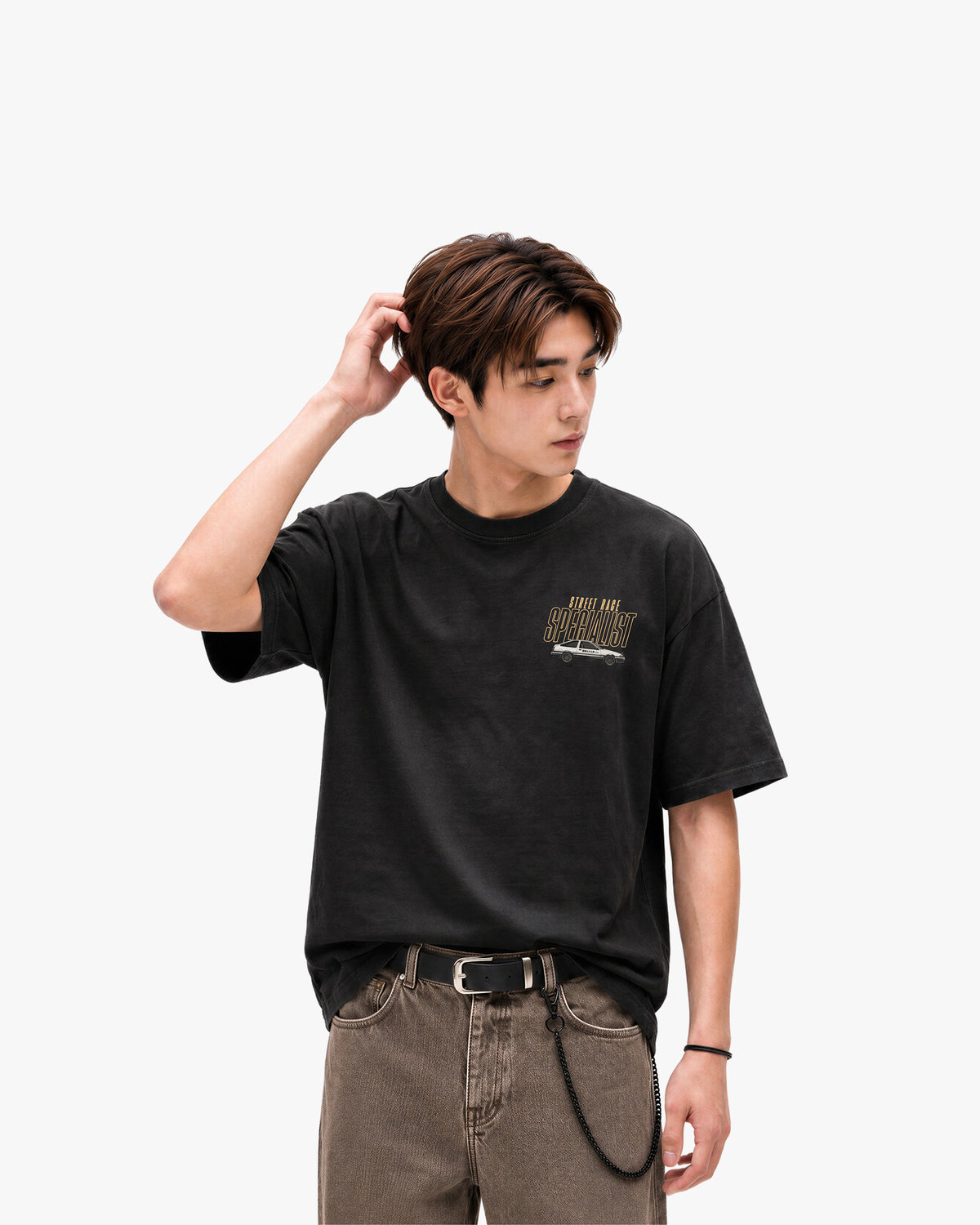 Space Boy Heavyweight Washed T-Shirt