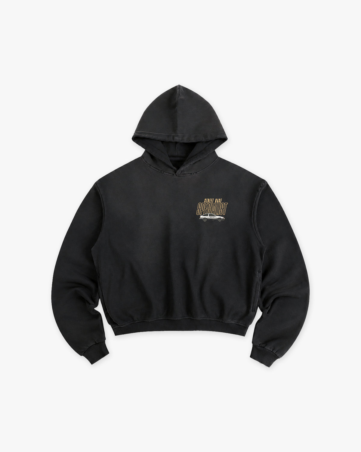 Space Boy Sunfade Boxy Hoodie